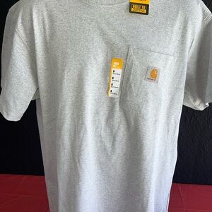 Carhartt Loose Fit Pocket T Shirt Mens Medium Gray NWT Workwear
